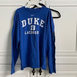 Duke lacrosse long sleeve
